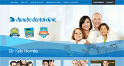 Desktop Screenshot of danubedental.com